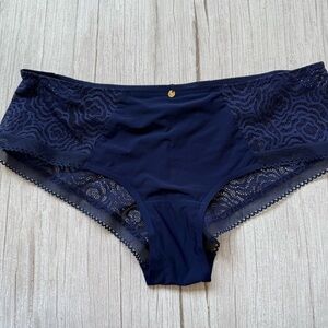 C-Jolie Lace Hipster Panty C13B40 Blue Danube S